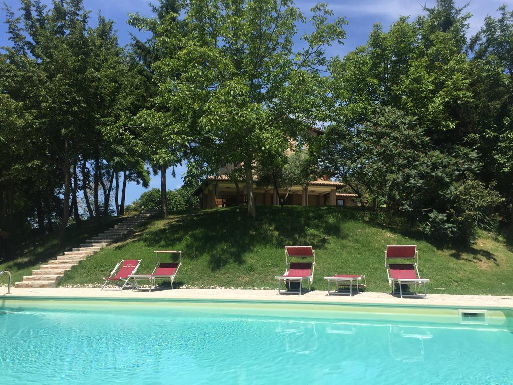 Agriturismo La Corte Del Lupo Nocera Umbra Buitenkant foto